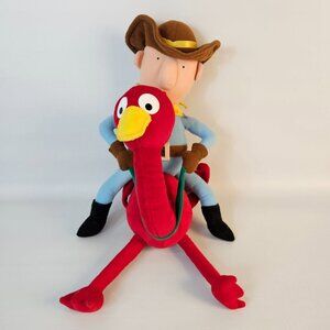 Stuffins Rudolph Island of Misfit Toys Plush MISFIT COWBOY 1999